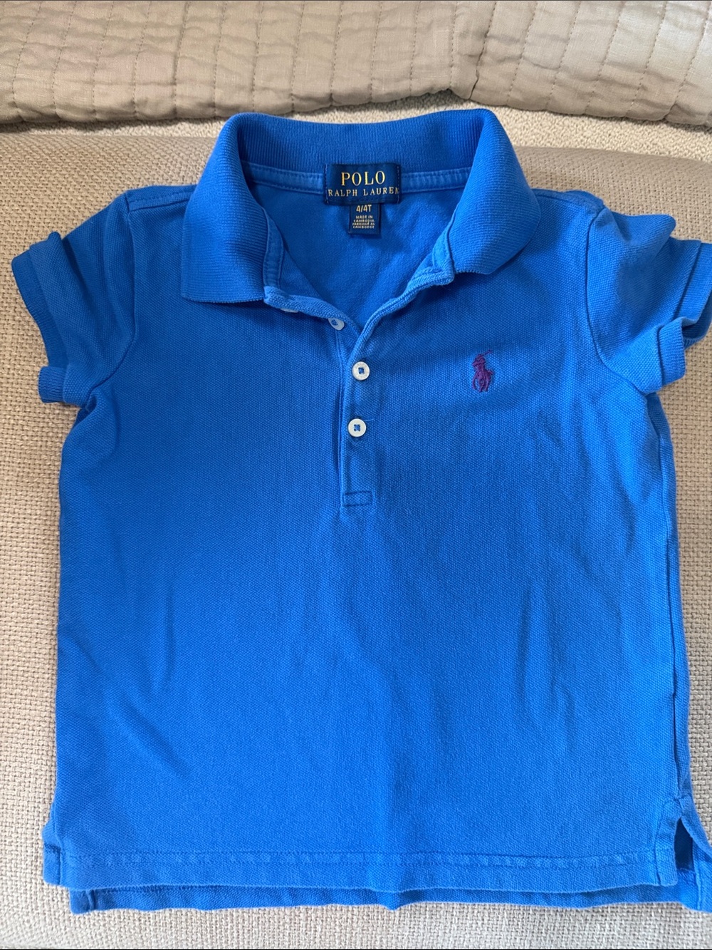 Royal Blue Polo